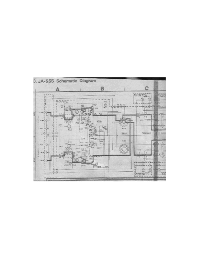 JVC JA-S55 Schematic Diagram Integrated Amplifier JA-S55